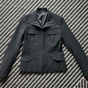 Theory Black Utility Jacket